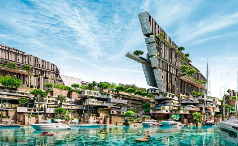 Future-ready cosmopolitan marina community