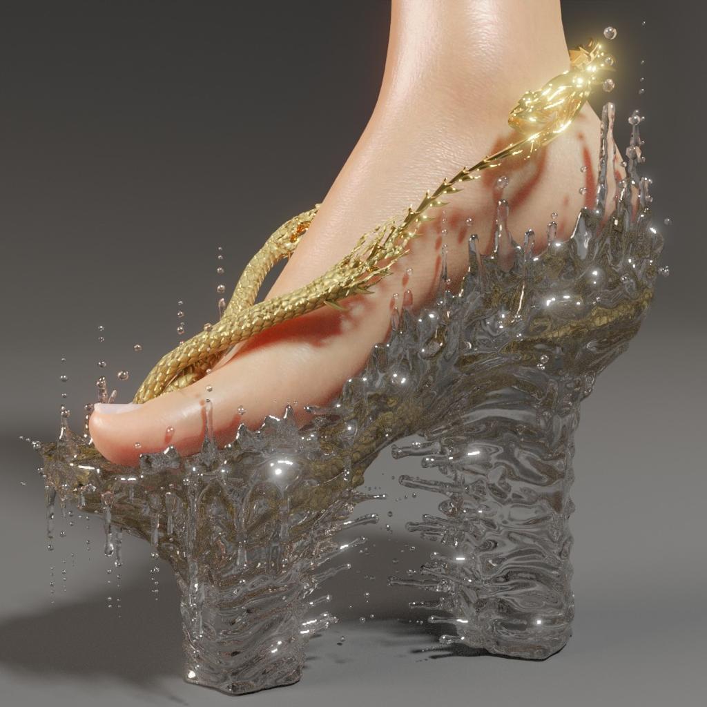 Mesmer Collection Preview Jade Shoe Auroboros