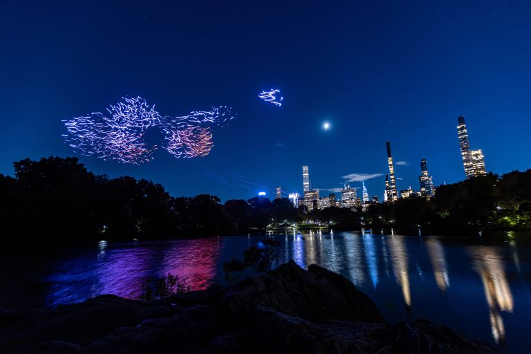 DRIFT's performance marks the largest public art work in Central Park and is the first drone flight over the park