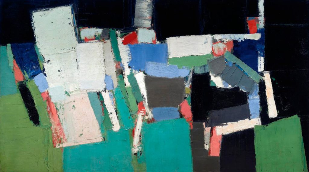 Nicolas de Staël 
Parcdes Princes, Paris,1952