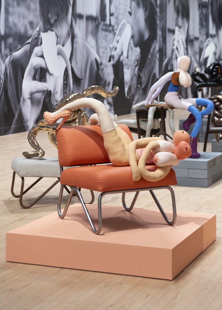 Sarah Lucas HAPPY GAS Installation View at Tate Britain 2023. © Sarah Lucas. Photo © Tate Lucy Green 02