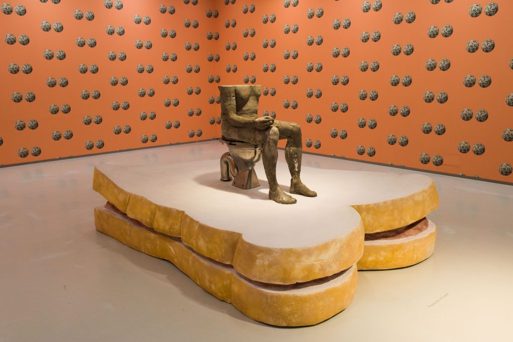 Sarah Lucas Sandwich 2004 2020. Courtesy the artist and Sadie Coles HQ London. 1