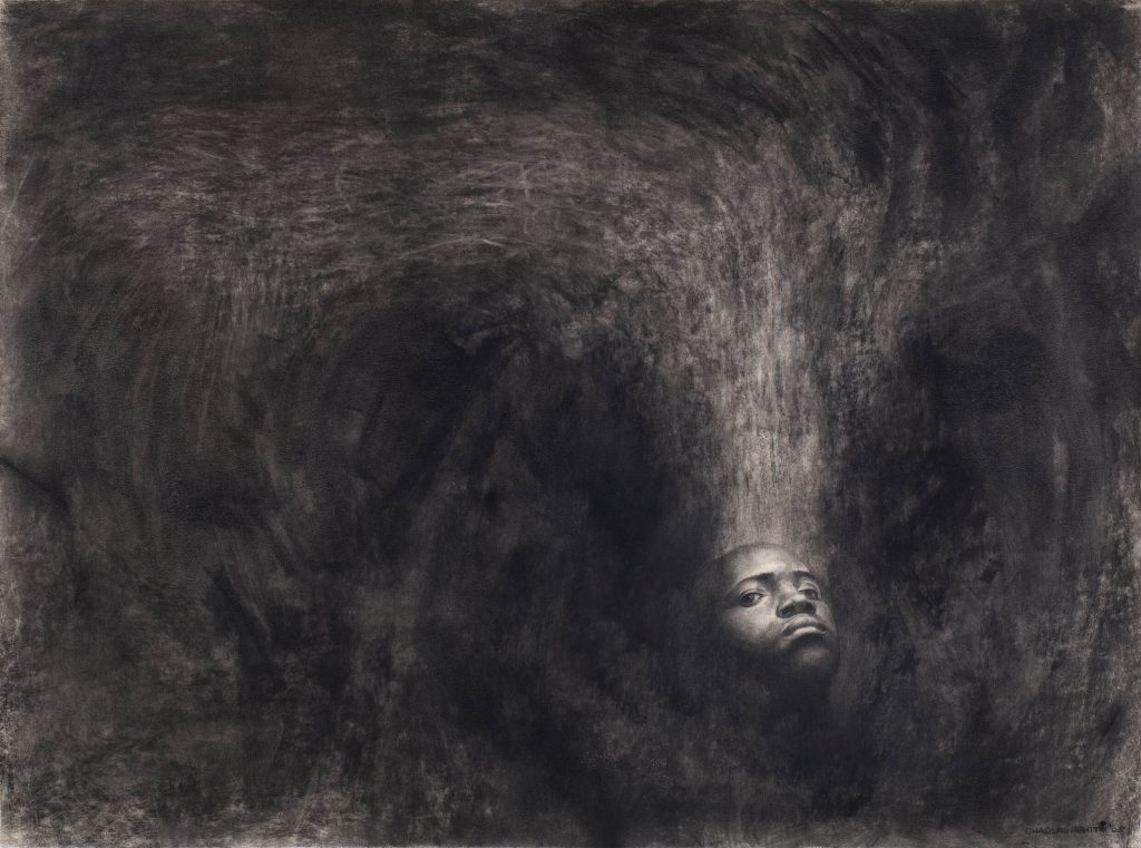 Charles White, Nobody Knows My Name # 1, 1965 (detail). 
