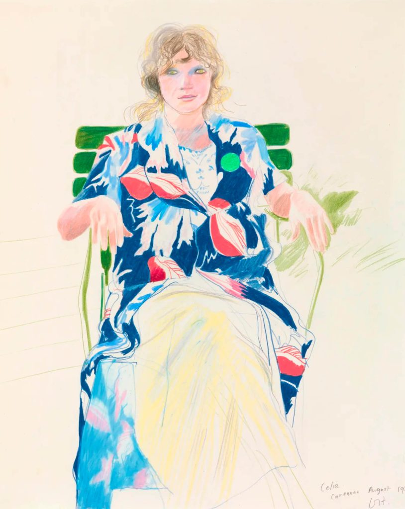 David Hockney at the National Portrait Gallery-4