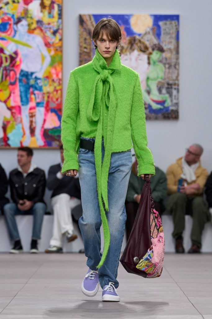 LOEWE FW24 MW SHOW RUNWAY LOOK 28