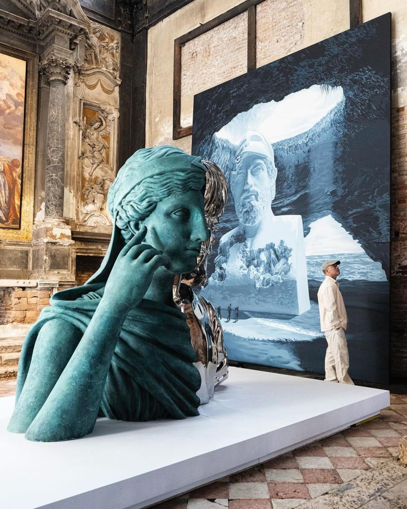 Daniel Arsham at the Venice biennale