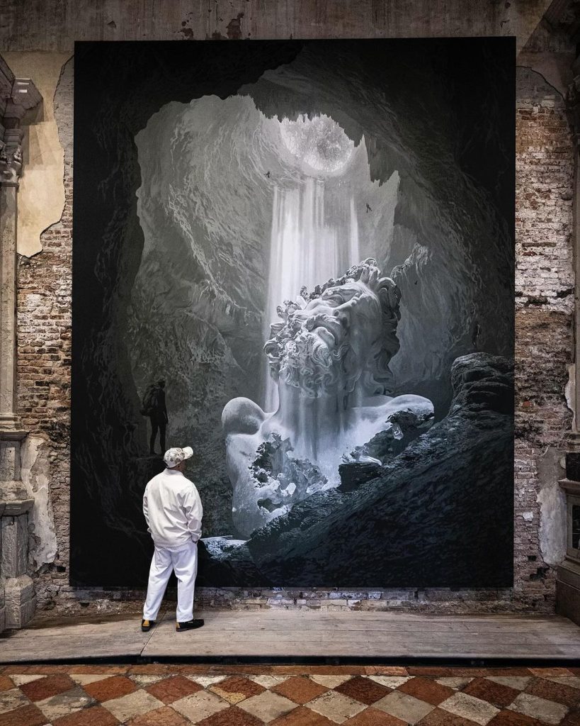 Daniel Arsham at the Venice biennale