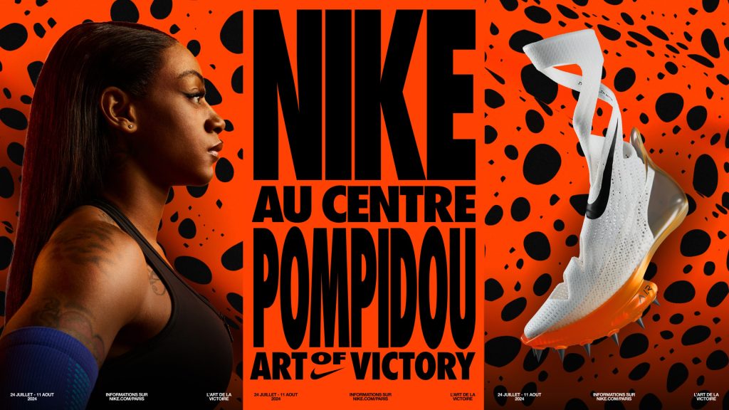 Nike and Centre Pompidou team up for an Olympic celebration of sport