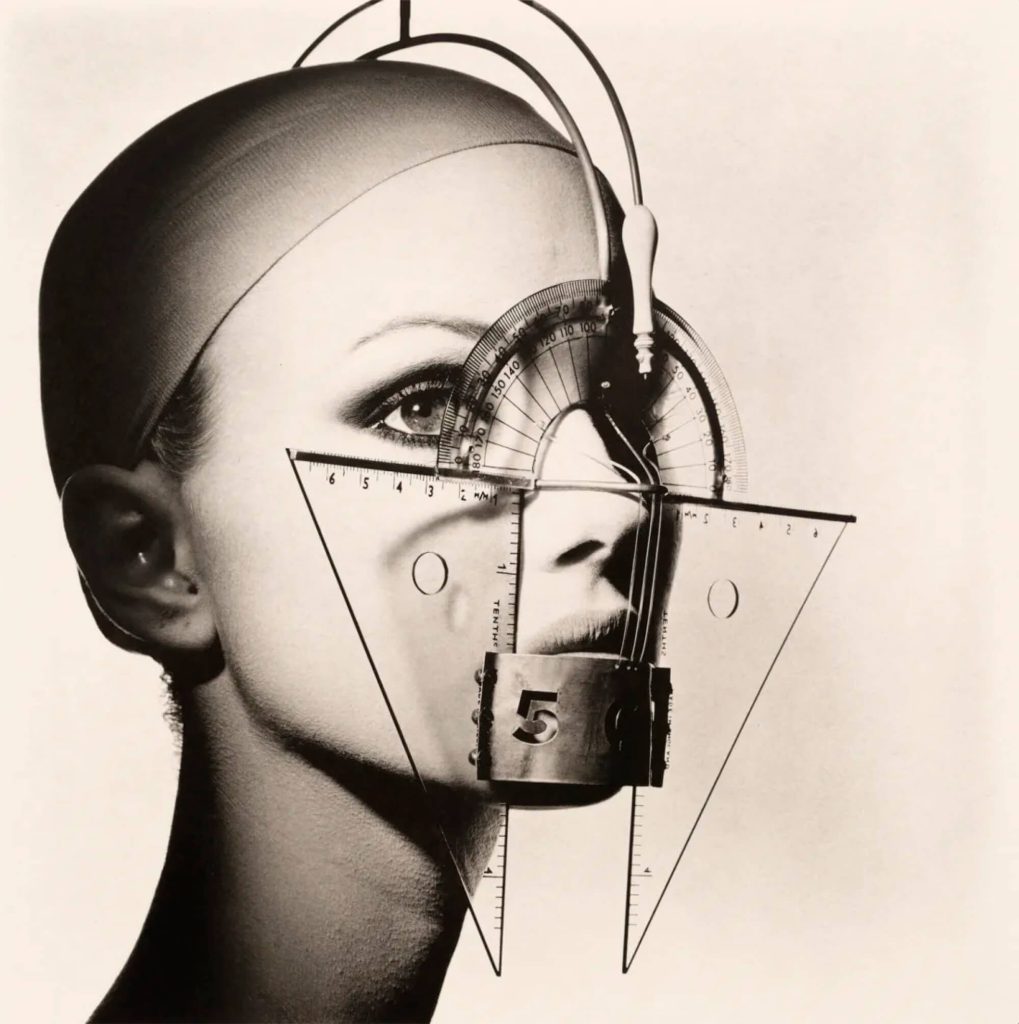 IRVING PENN, Protractor Face (Jalme Rishar), New York, 1994 (print made in 1996)
