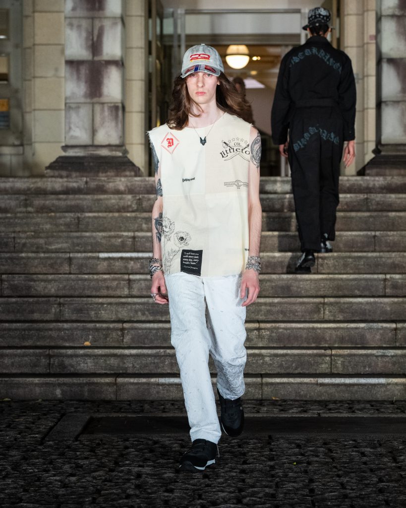 hildren-of-the-Discordance-Hideaki-Shikama-hube-interview-SS25-Runway