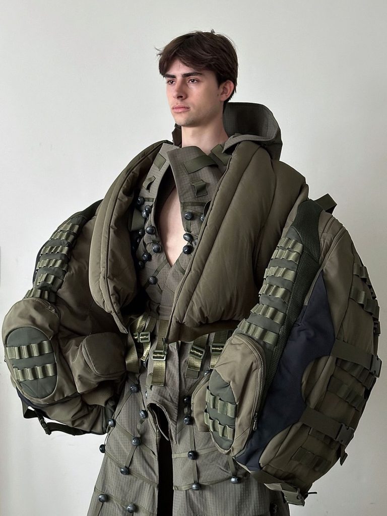 Armour, identity, and the fabric of fear 1 Aojierou-interview-hube-Aojie-Rou-military-fashion-avantgarde