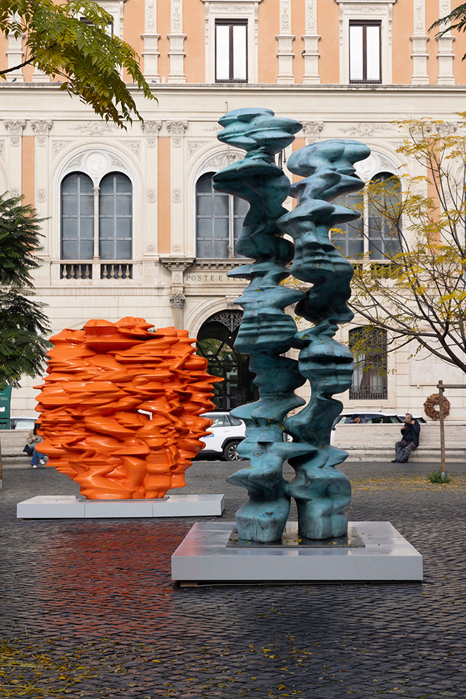 Tony Cragg's sculptures in dialogue with history 10