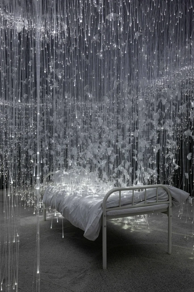 Chiharu Shiota’s installations explore the poetics of emptiness at Red Brick Art Museum 1 Chiharu Shiota, chiharu shiota installations, chiharu shiota interview