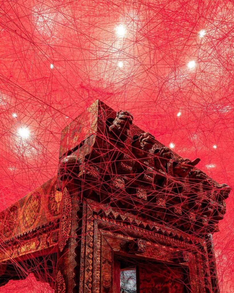 Chiharu Shiota’s installations explore the poetics of emptiness at Red Brick Art Museum 5 Chiharu Shiota, chiharu shiota installations, chiharu shiota interview