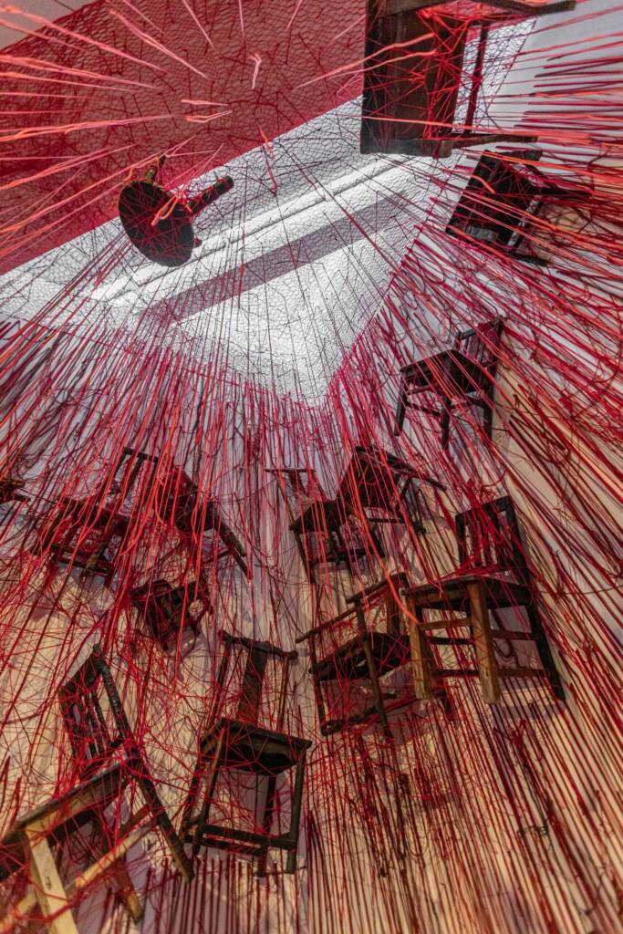 Chiharu Shiota’s installations explore the poetics of emptiness at Red Brick Art Museum 6 Chiharu Shiota, chiharu shiota installations, chiharu shiota interview