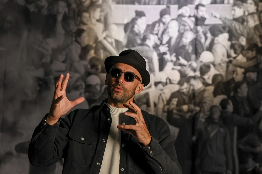 French artist JR unveiled monumental portrait of Naples in new exhibition at Gallerie dItalia hube 6.jpg