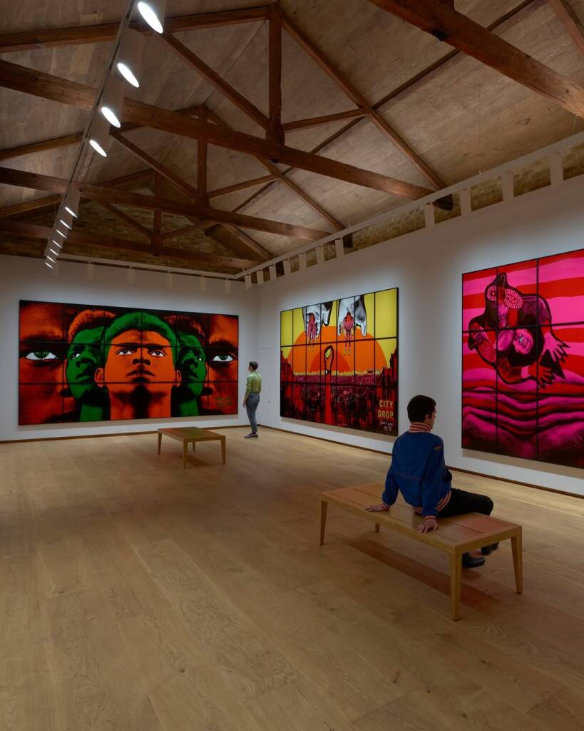 The new show at Gilbert & George’s centre unpacks the moral undercurrents of contemporary life 1 gilbert & george, gilbert & George exhibition, Gilbert & George Centre