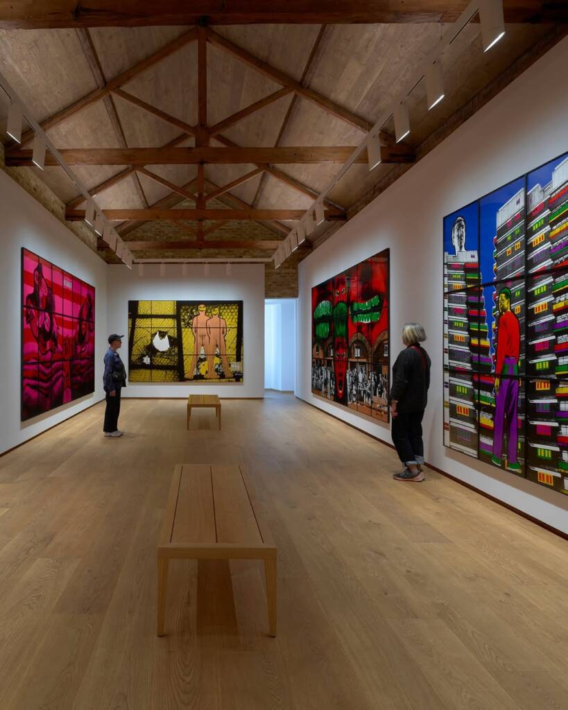 The new show at Gilbert & George’s centre unpacks the moral undercurrents of contemporary life 3 gilbert & george, gilbert & George exhibition, Gilbert & George Centre