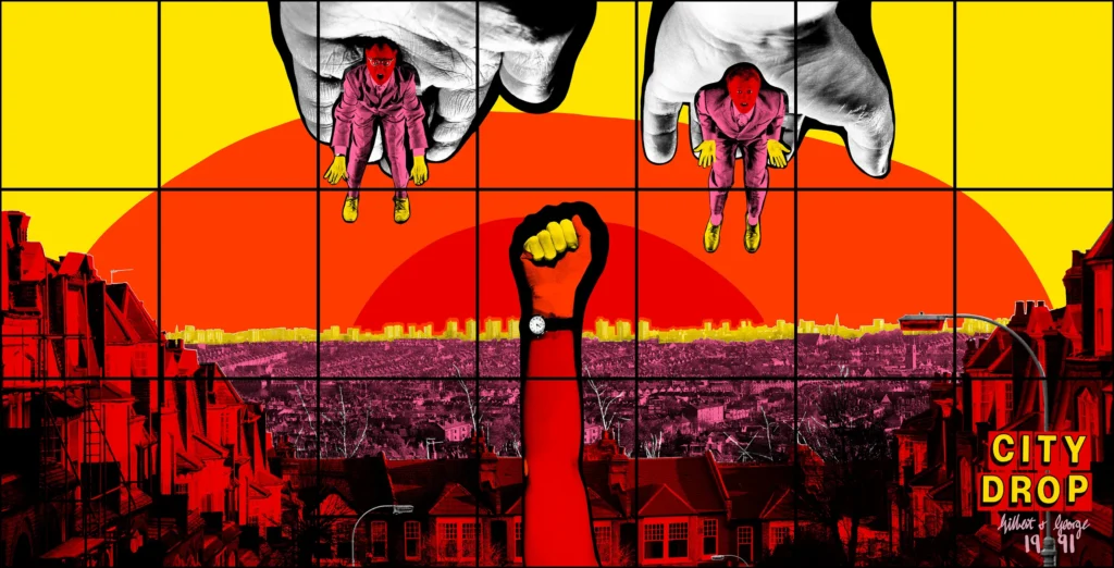 The new show at Gilbert & George’s centre unpacks the moral undercurrents of contemporary life 4 gilbert & george, gilbert & George exhibition, Gilbert & George Centre