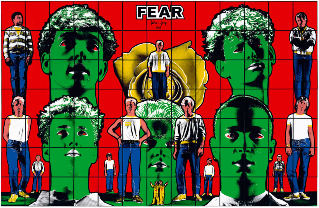 The new show at Gilbert & George’s centre unpacks the moral undercurrents of contemporary life 6 gilbert & george, gilbert & George exhibition, Gilbert & George Centre