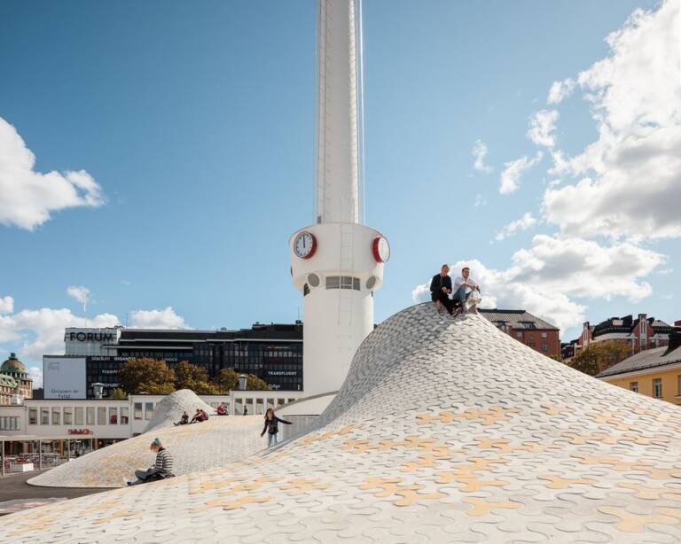 yinka ilori artwork, participatory artwork, Amos Rex in Helsinki