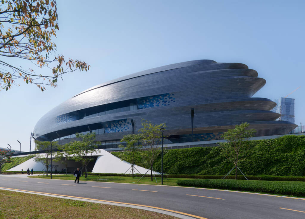 Zaha Hadid Architects unveiled futuristic museum in Shenzhen’s Science Park 2 Zaha Hadid Architects, Shenzhen Science & Technology Museum, Science Park