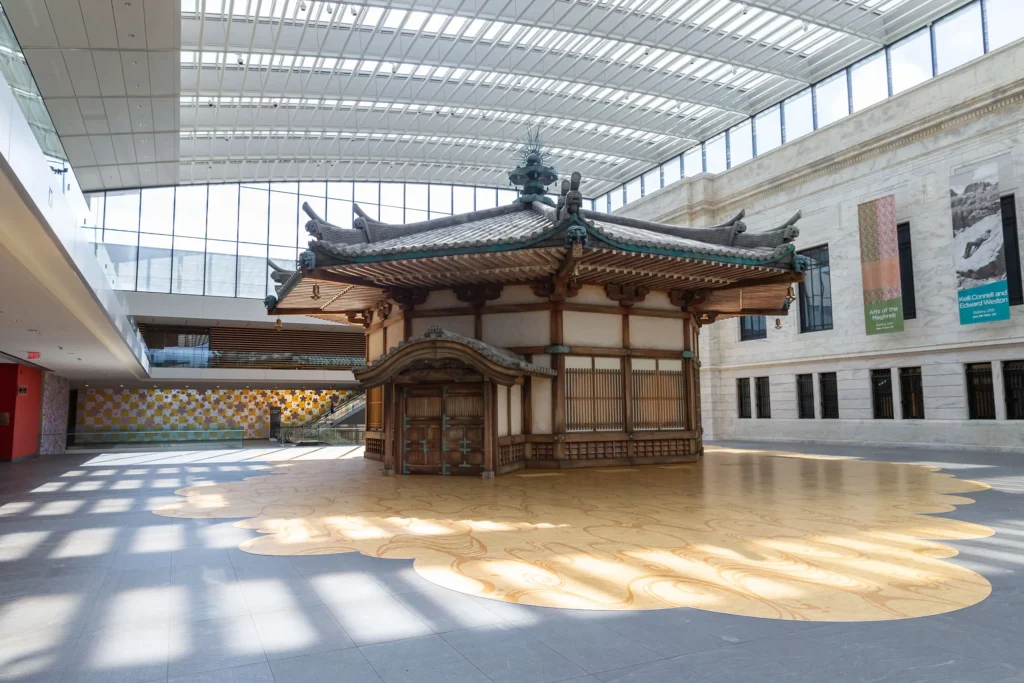 Takashi Murakami transforms the Cleveland Museum of Art with ‘Stepping on the Tail of a Rainbow’ exhibition 7 Takashi Murakami installation
Stepping on the Tail of a Rainbow