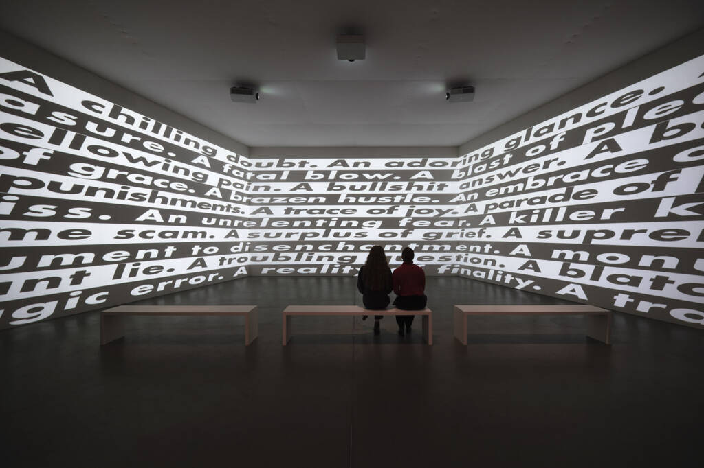 Barbara Kruger exhibition takes over Guggenheim Bilbao with language, power, and protest 3 barbara kruger exhibition