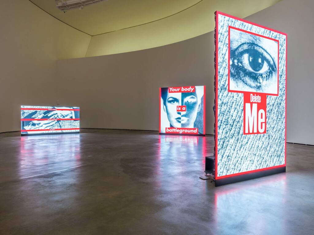 Barbara Kruger exhibition takes over Guggenheim Bilbao with language, power, and protest 2 barbara kruger exhibition