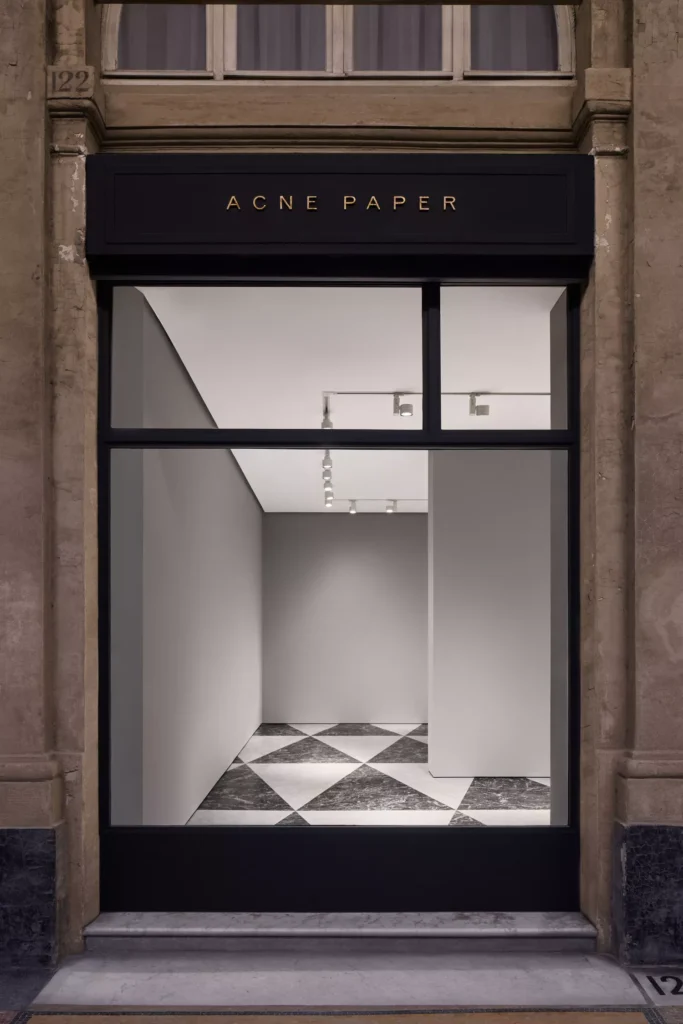 Between columns and concepts—Swedish fashion house Acne Studios opens a creative outpost in Paris 1 Swedish fashion house