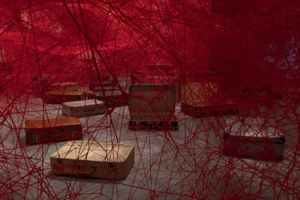 Chiharu Shiota: Between Worlds weaves memory, identity, and