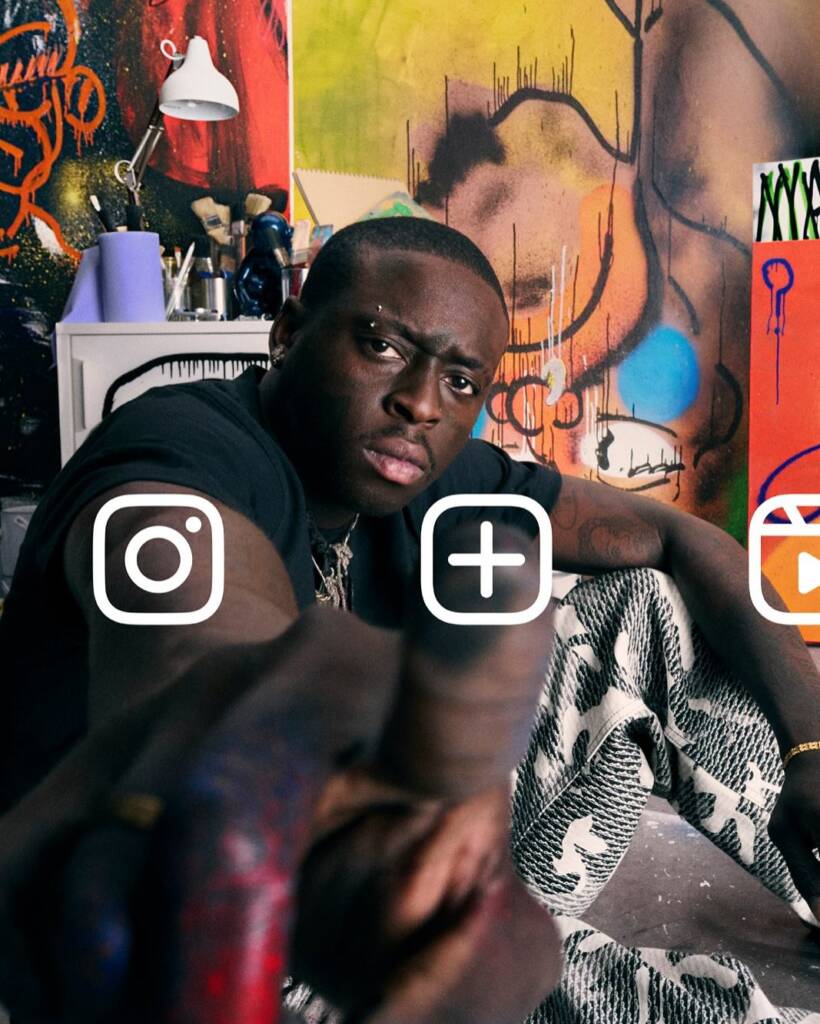 Instagram’s latest campaign highlights creative risk-taking, featuring Nadia Lee Cohen, Tyler, the Creator, and a cast of visionary artists 3 instagram new campaign
Nadia Lee Cohen
