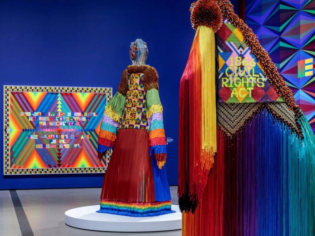 Jeffrey Gibson brings vibrant identity and resistance to The Broad in Los Angeles 1 jeffrey gibson
the broad in los angeles
