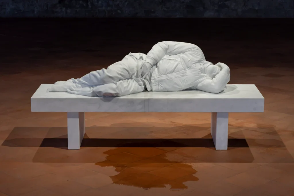Maurizio Cattelan returns with Seasons: a city-wide intervention in Bergamo 4 maurizio cattelan bones
maurizio cattelan exhibition 2025
Thinking Like a Mountain