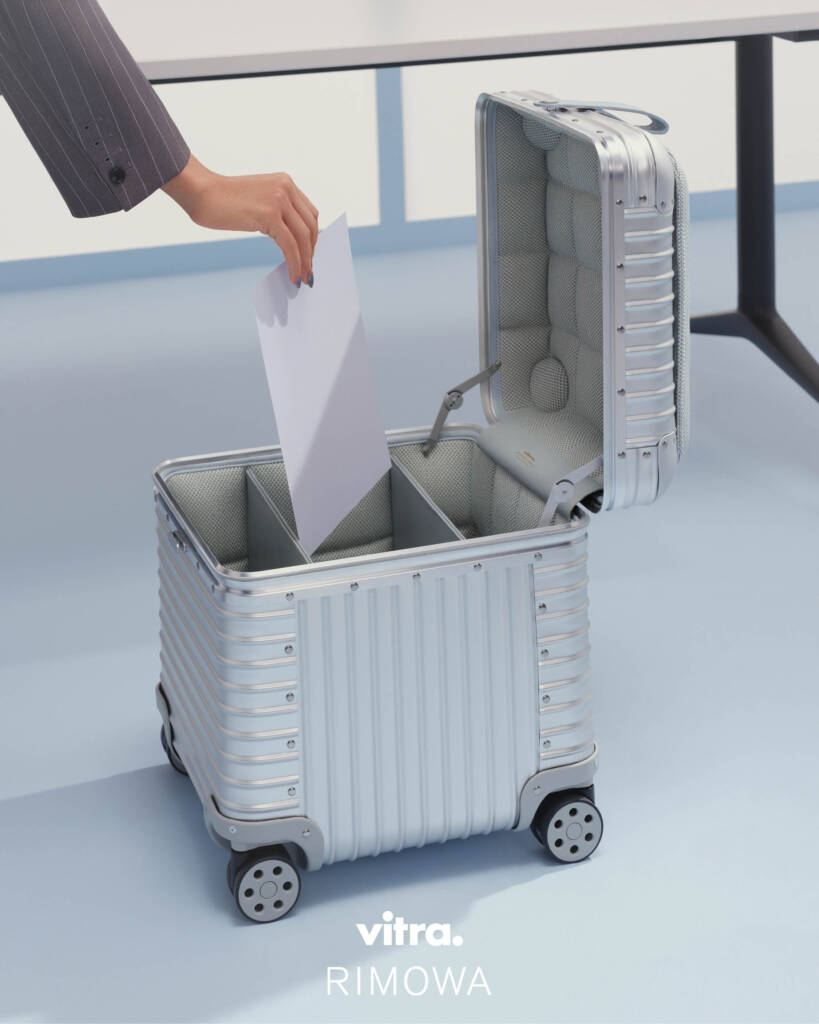 RIMOWA Vitra 2025 debut merges mobility with modern design 1 RIMOWA Vitra
vitra design