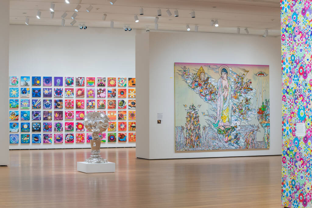 Takashi Murakami transforms the Cleveland Museum of Art with ‘Stepping on the Tail of a Rainbow’ exhibition 1 Takashi Murakami installation
Stepping on the Tail of a Rainbow