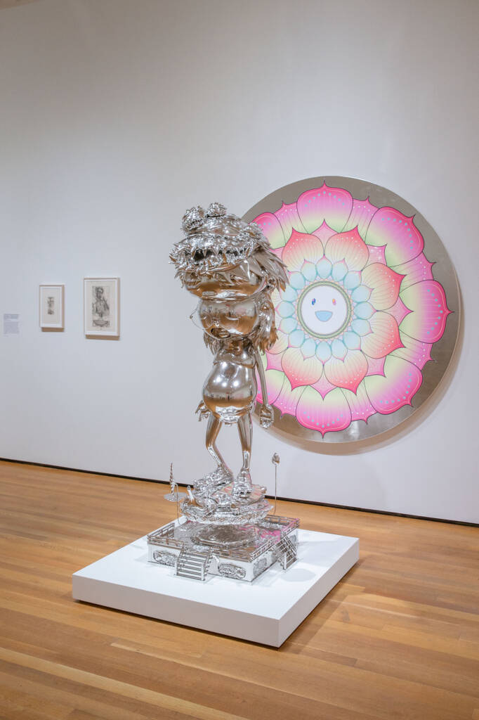 Takashi Murakami transforms the Cleveland Museum of Art with ‘Stepping on the Tail of a Rainbow’ exhibition 4 Takashi Murakami installation
Stepping on the Tail of a Rainbow