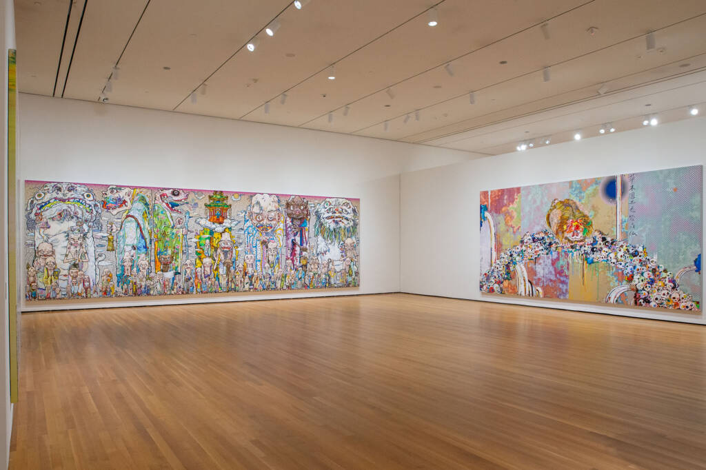 Takashi Murakami transforms the Cleveland Museum of Art with ‘Stepping on the Tail of a Rainbow’ exhibition 3 Takashi Murakami installation
Stepping on the Tail of a Rainbow