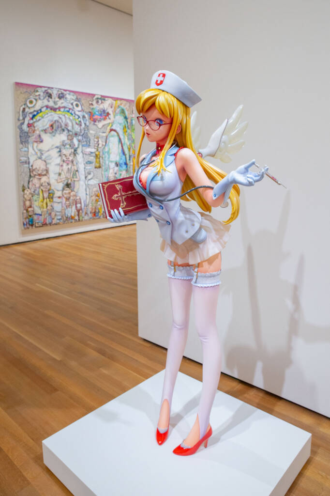 Takashi Murakami transforms the Cleveland Museum of Art with ‘Stepping on the Tail of a Rainbow’ exhibition 6 Takashi Murakami installation
Stepping on the Tail of a Rainbow