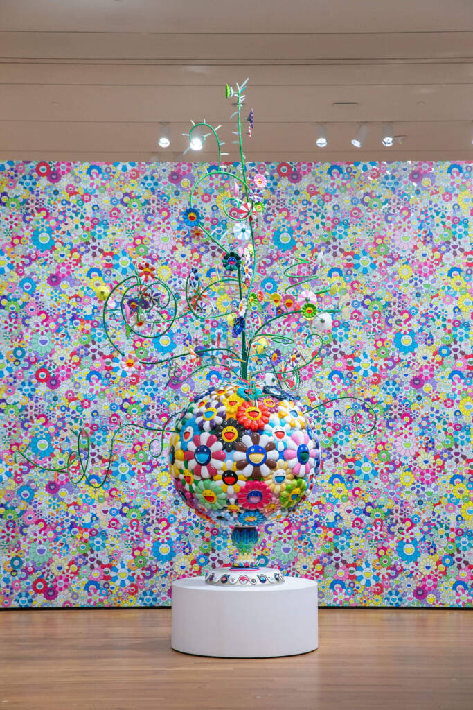 Takashi Murakami transforms the Cleveland Museum of Art with ‘Stepping on the Tail of a Rainbow’ exhibition 5 Takashi Murakami installation
Stepping on the Tail of a Rainbow