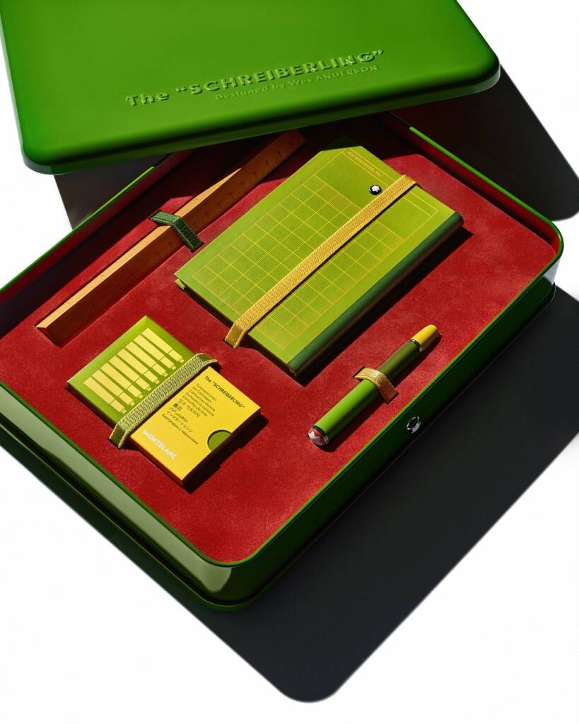 Wes Anderson and Montblanc reunite for the SCHREIBERLING—a pen made for the spotlight 3 Montblanc collaboration
SCHREIBERLING