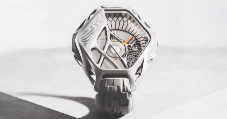 watch design 3D printed titanium watch nature as inspiration for design Ayoub Ahmad