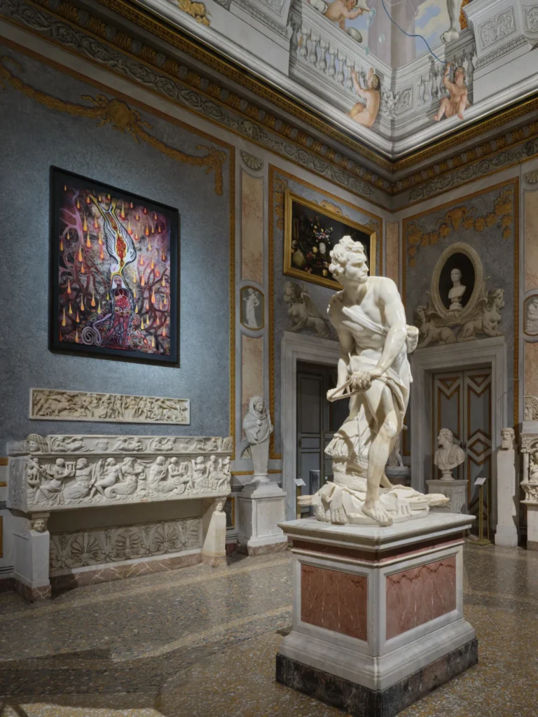 Artist Wangechi Mutu transforms Galleria Borghese in Rome with ‘Black Soil Poems’ 4 Artist Wangechi Mutu transforms Galleria Borghese in Rome with ‘Black Soil Poems hube 05