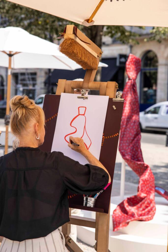 Celebrating craftsmanship: Hermès brings art to life through drawing 1 craftsmanship hermes
drawing outside
hermes event