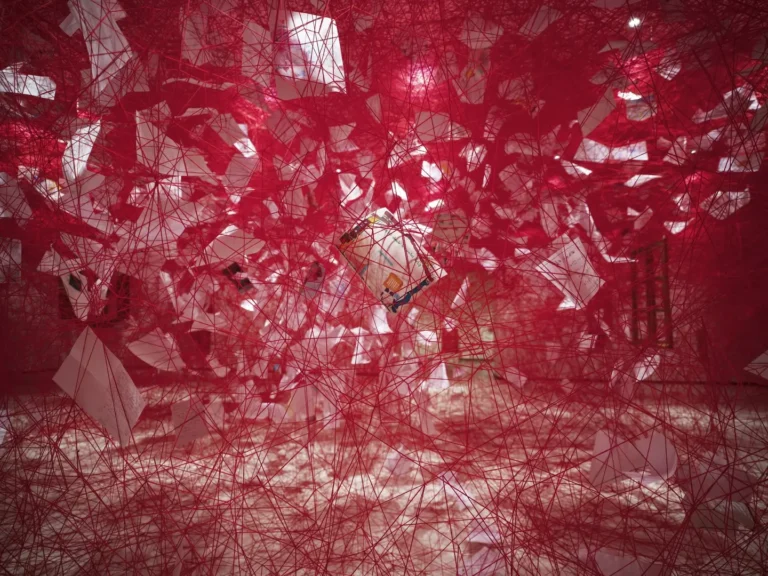 chiharu shiota exhibition memory in art contemporary art about memory Large-scale art installations chiharu shiota interview