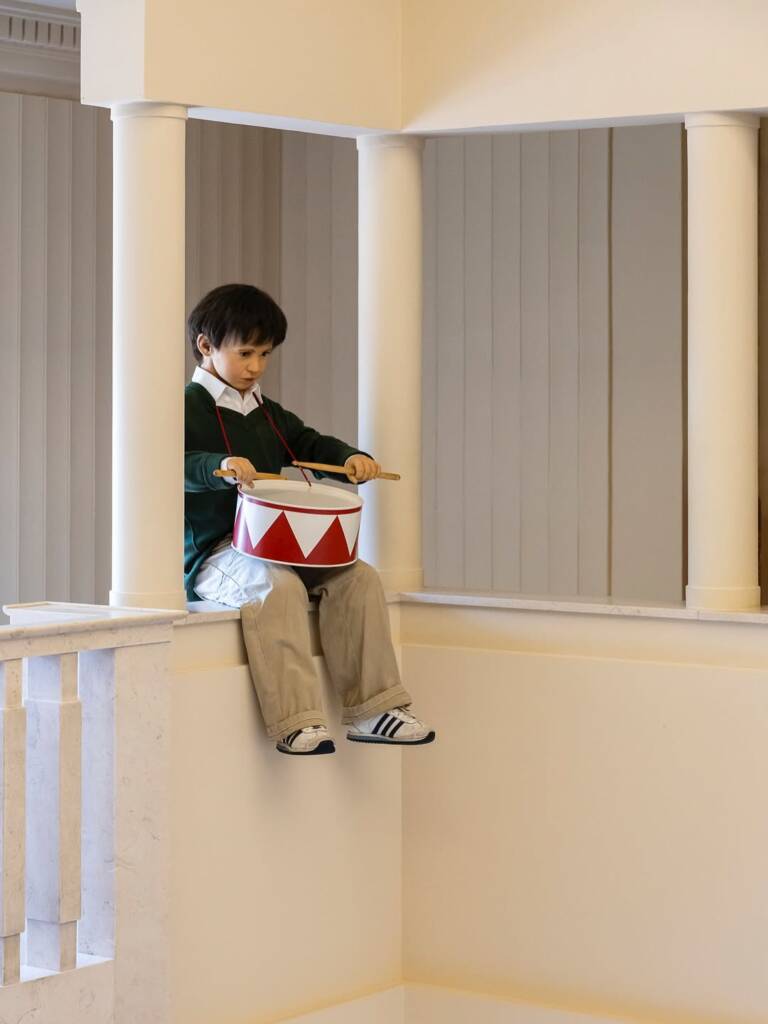Maurizio Cattelan retrospective
maurizio cattelan famous works
historical figures in art
ironic art