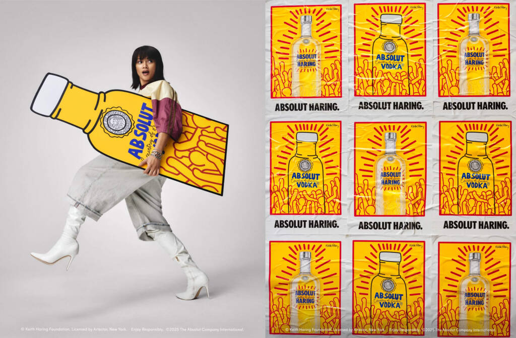 Absolut Haring absolut keith haring art collaboration