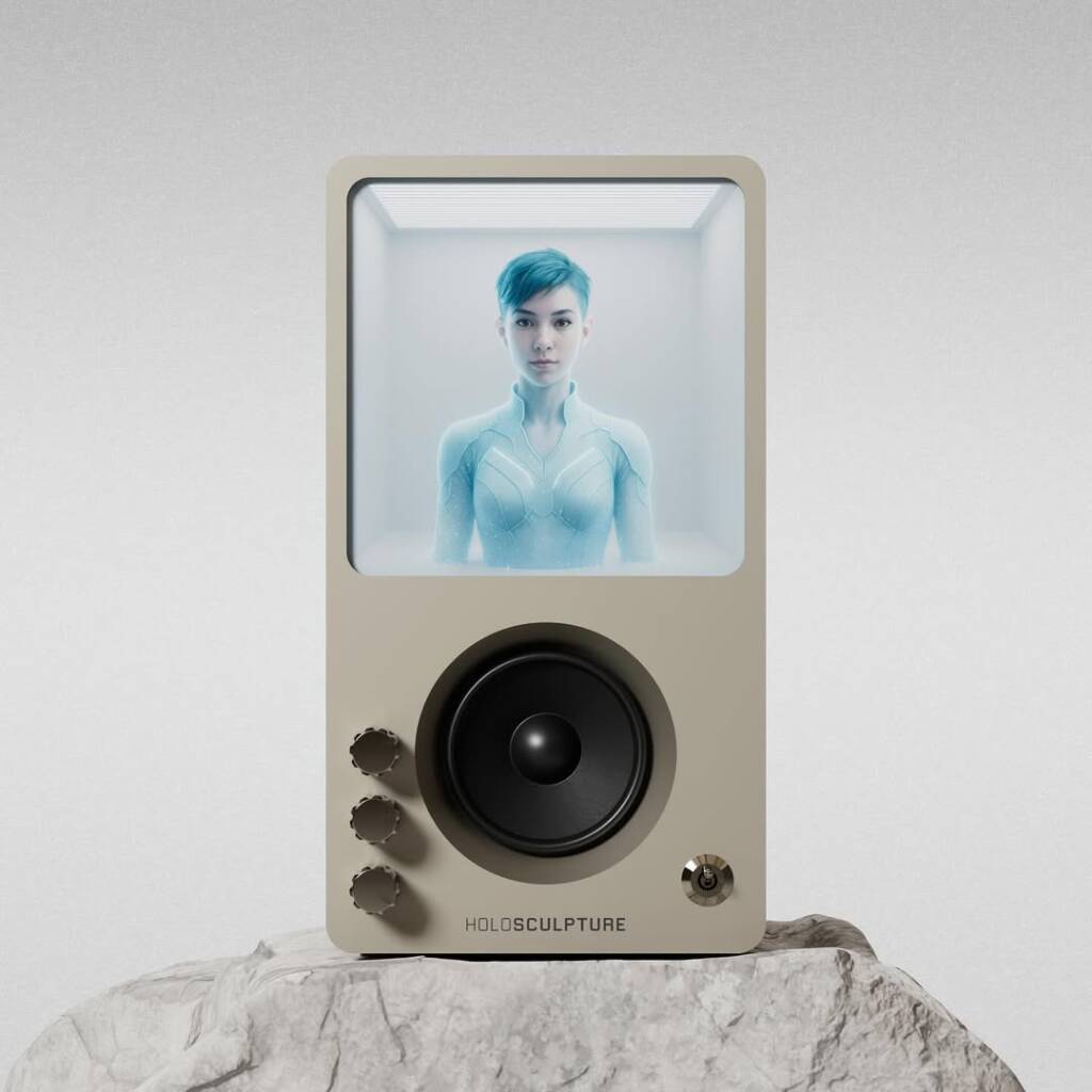 AI sculpture
anamorphic visuals