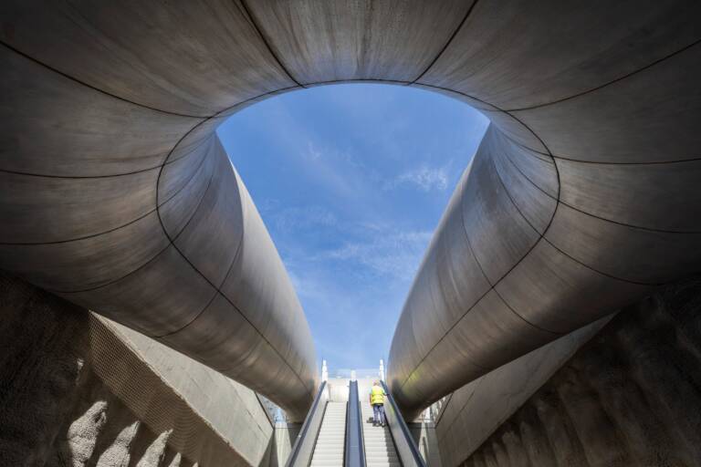 subway design Anish Kapoor architecture anish kapoor structures