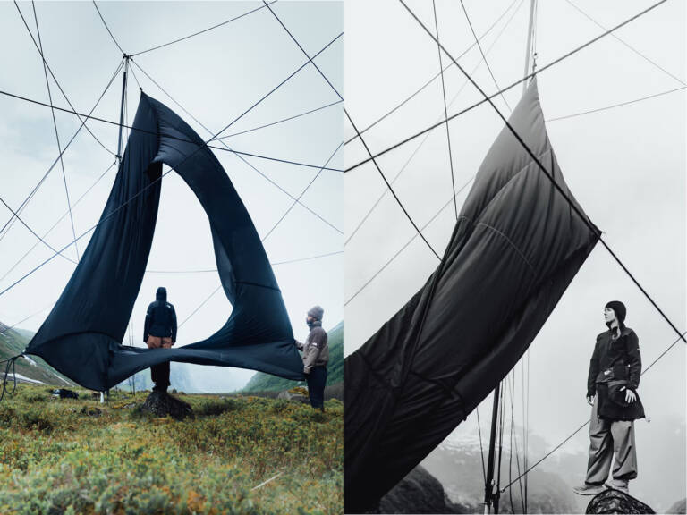 the north face collaboration SPECTRA fabric approaches to sustainability